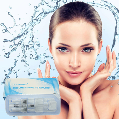 Çapraz Bağlantılı Kollajen Hyaluronik Asit Jel Enjekte Edilebilir Dermal Dolgu 1ml 2ml