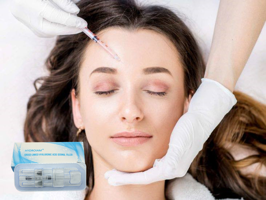 Kaş Kırışıklıkları Karşıtı Yüz Skarları İçin 2ml 5ml Enjekte Edilebilir Hyaluronik Asit Jeli