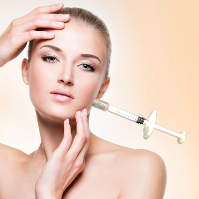 Anti kırışıklık PCL Cross Linked Hyaluronic Acid CMC Dermal Filler For Beauty Spa 12-18 ay Uzun süreli sonuçlar